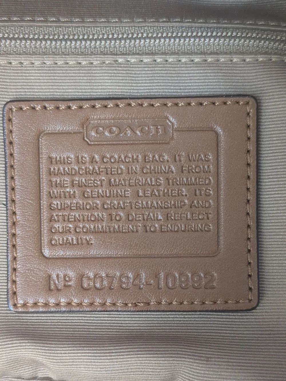 Coach 10992 chelsea